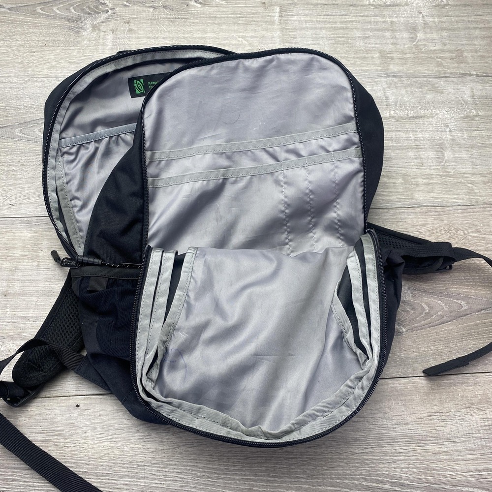 Timbuk2 Laptop Backpack 19 Inch Black Polyester Mens Commuter Bag Ventilated - Picture 12 of 12
